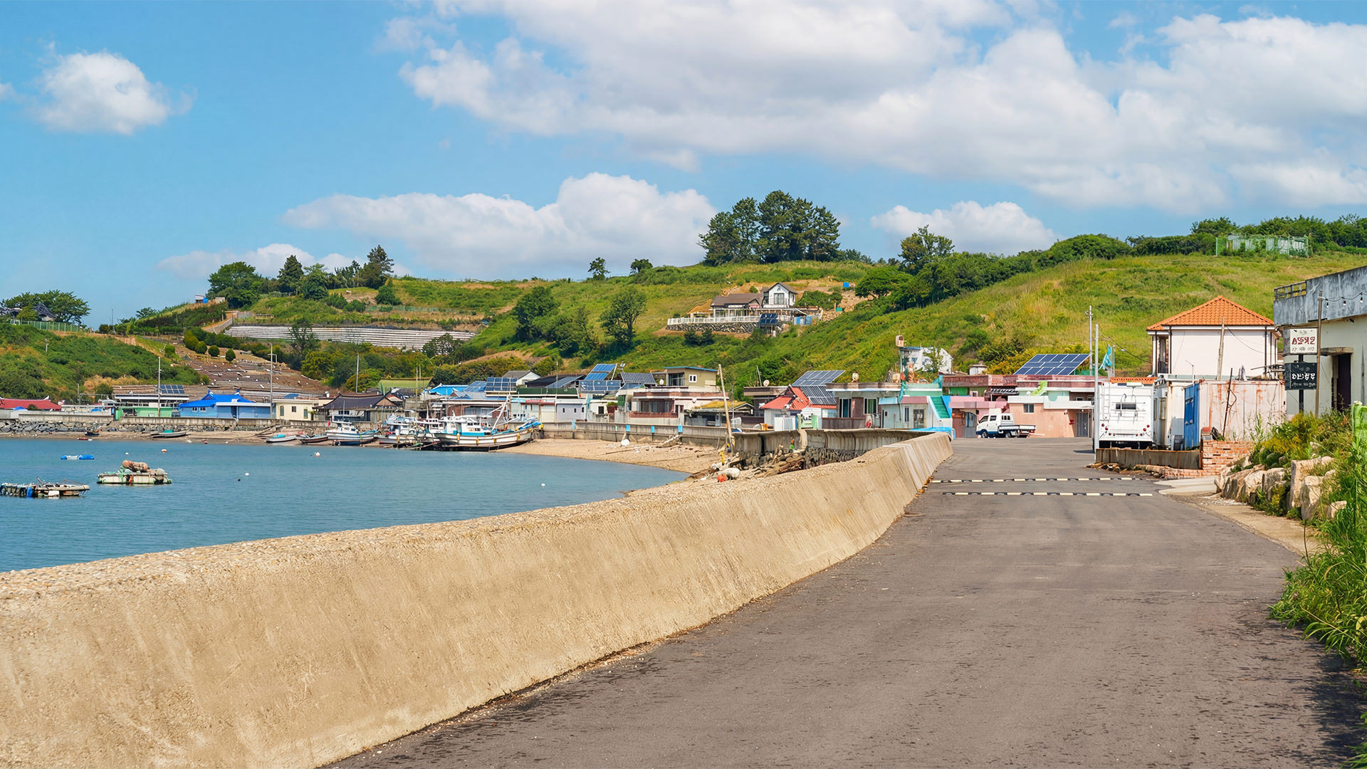 바다 산책로&낚시
